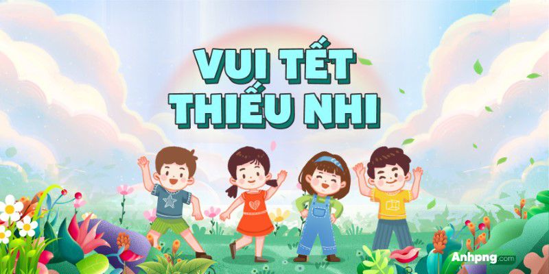 Những background tết thiếu nhi - Hình số 4