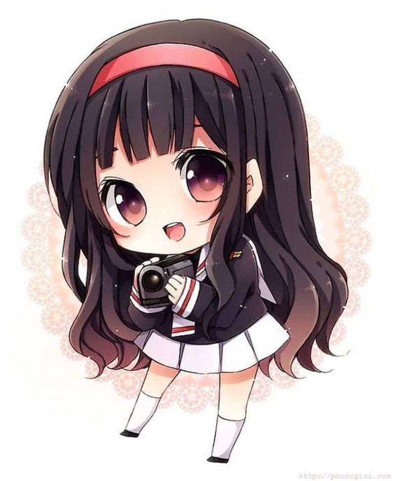 Những hình ảnh chibi nữ ngầu đẹp - Hình số 2