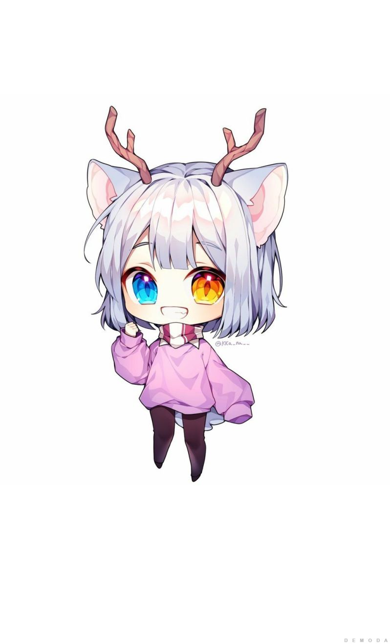 Những hình ảnh chibi nữ ngầu đẹp - Hình số 7
