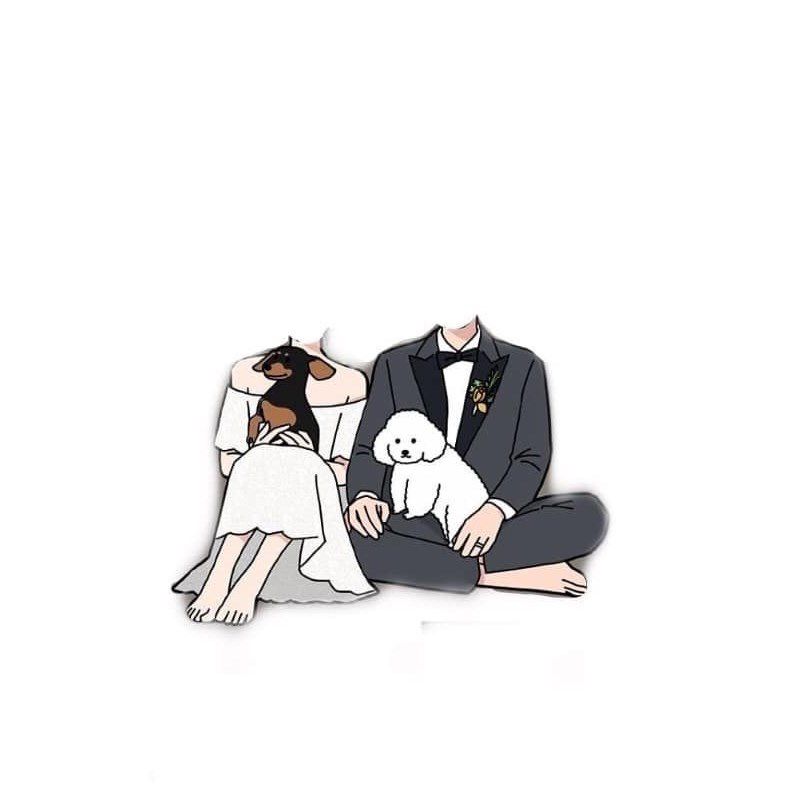 Những ảnh chibi ghép mặt cặp - Hình số 2