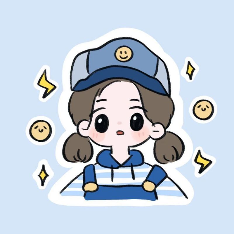 Những hình ảnh chibi nữ cute màu xanh dương đẹp - Hình số 2