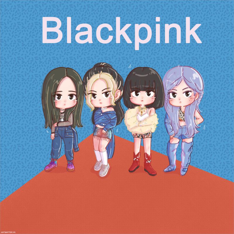 Những hình ảnh chibi nữ cute blackpink - Hình số 9