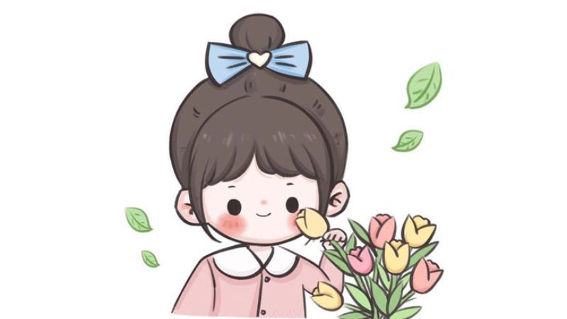 Những hình ảnh chibi nữ cute học sinh - Hình số 4