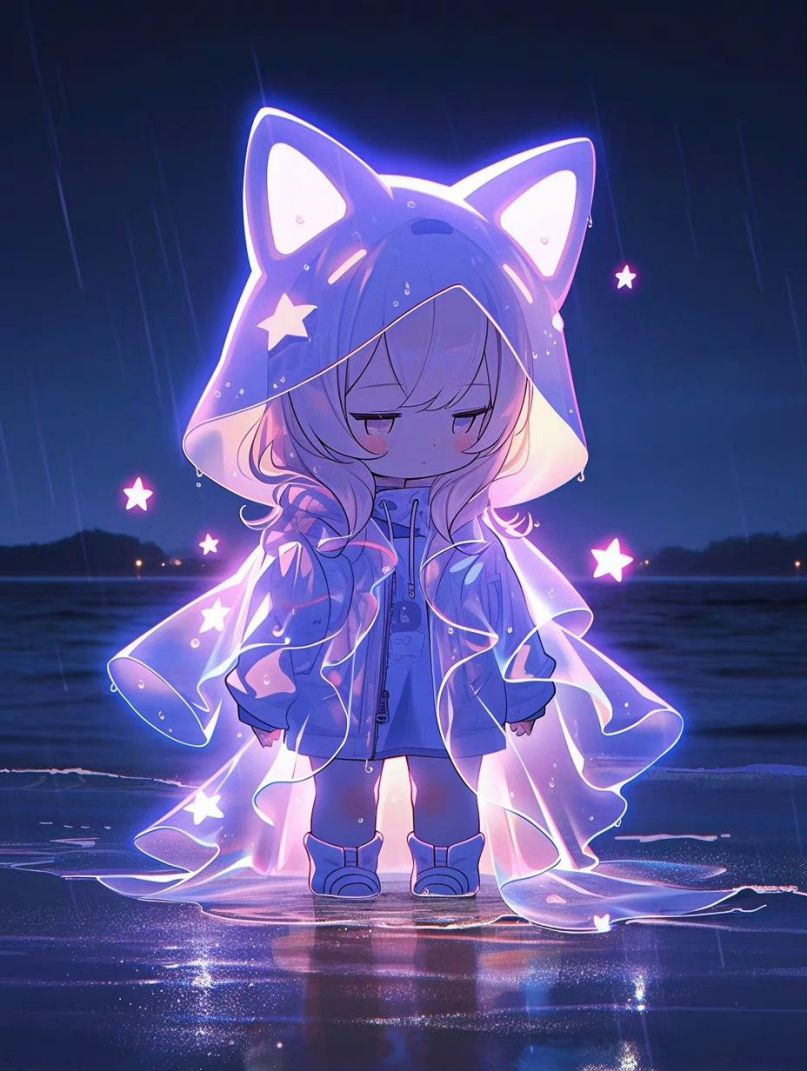 Những hình ảnh chibi nữ ngầu đơn giản - Hình số 5