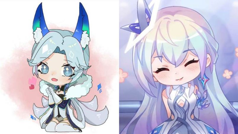 Những hình ảnh chibi nữ ngầu cute - Hình số 8