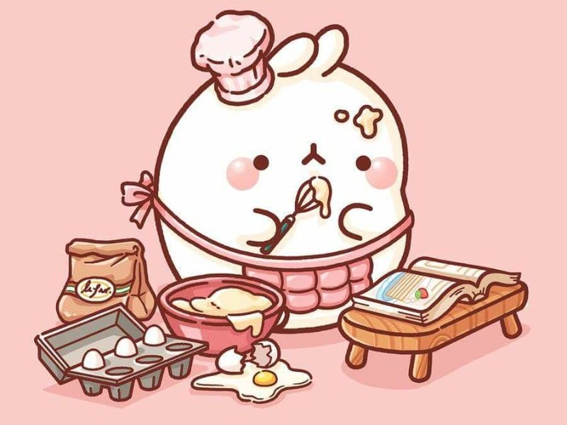 Những hình ảnh thỏ chibi cute đẹp nhất - Hình số 6