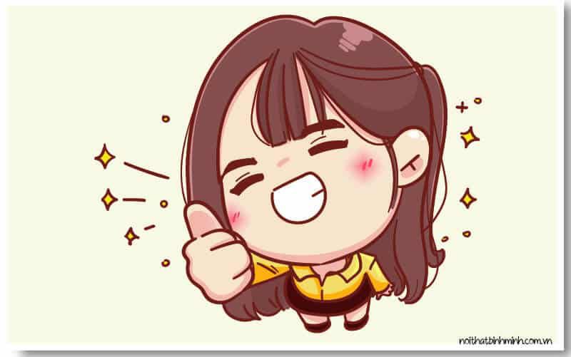 Những hình ảnh chibi nữ cute đơn giản anime - Hình số 10