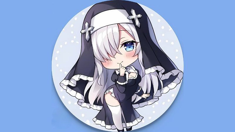 Những hình ảnh chibi nữ cute đơn giản anime - Hình số 7