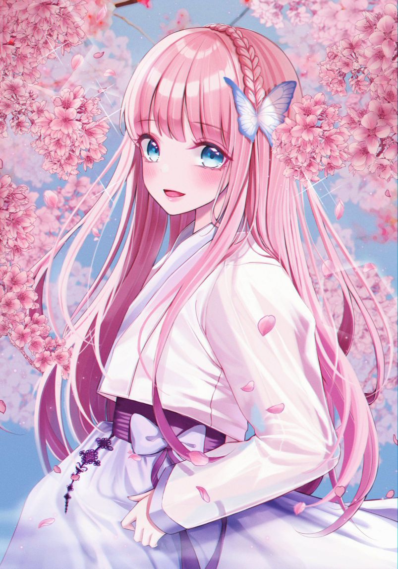 Những hình ảnh chibi nữ cute người lớn màu hồng - Hình số 2