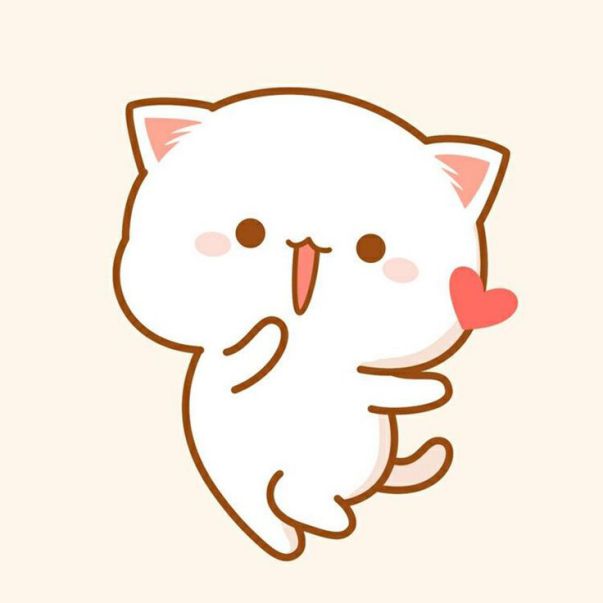 Những ảnh mèo cute chibi cho điện thoại - Hình số 1
