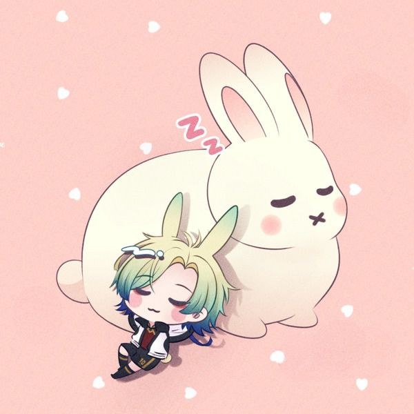 Những hình ảnh thỏ chibi cute cho điện thoại - Hình số 5