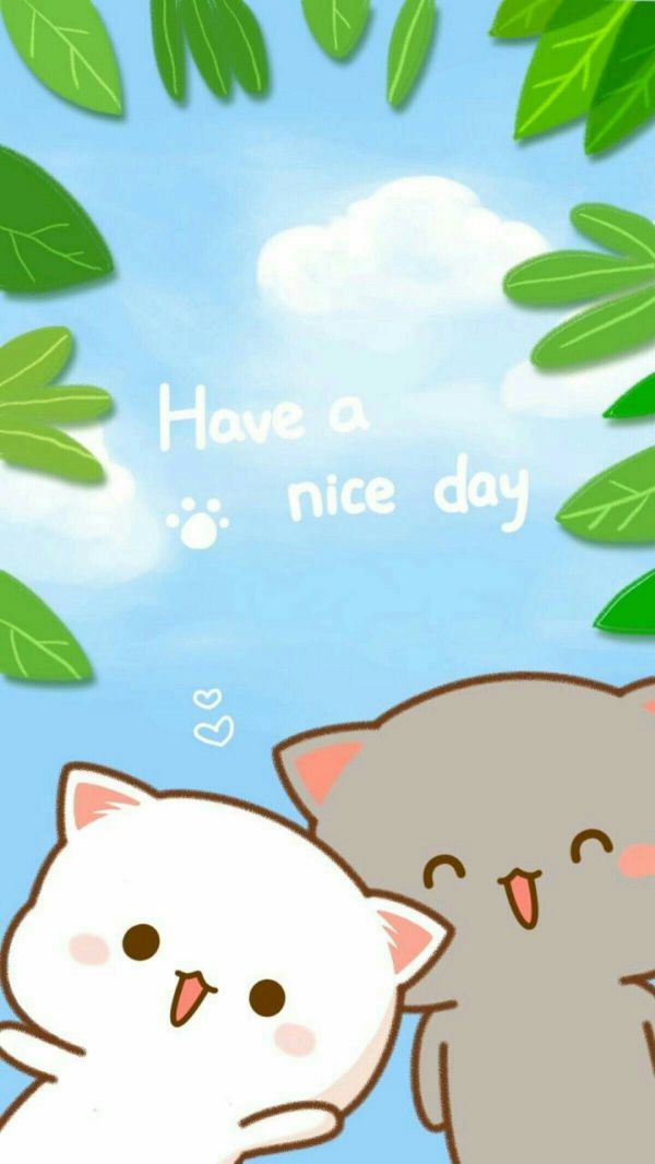 Những ảnh mèo cute chibi cho điện thoại - Hình số 9