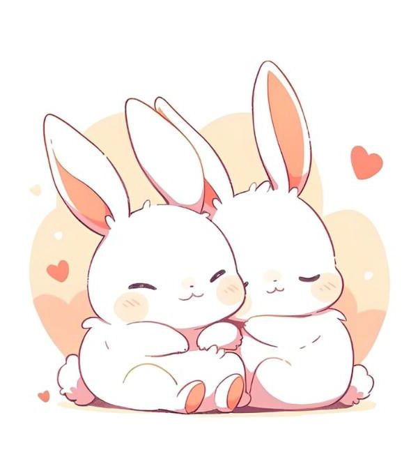 Những hình ảnh thỏ chibi cute cho điện thoại - Hình số 9