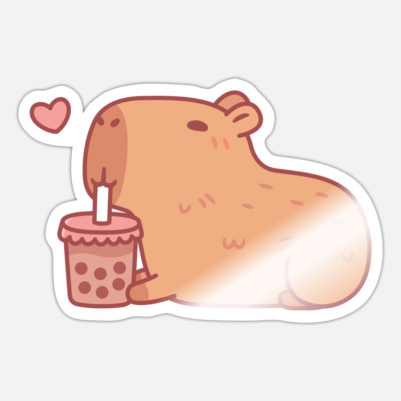 Những ảnh capybara chibi cute - Hình số 2