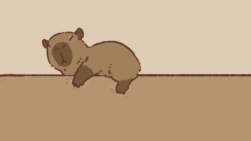 Những ảnh capybara chibi cute - Hình số 3