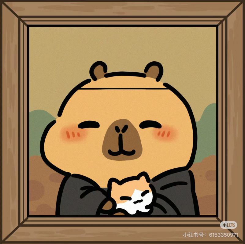 Những ảnh capybara chibi cute - Hình số 7
