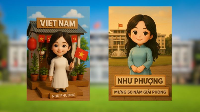 Những ảnh chibi cầm cờ việt nam của con gái - Hình số 4