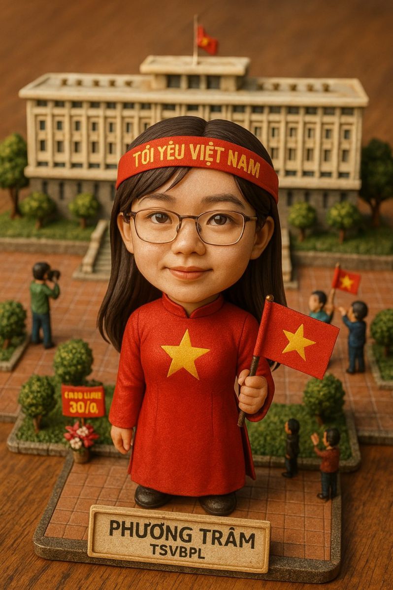 Những ảnh chibi cầm cờ việt nam của con gái - Hình số 4