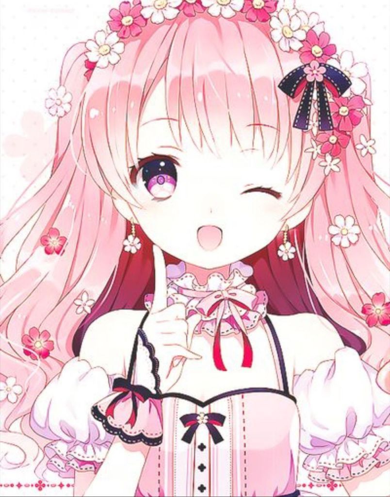 Những ảnh chibi dễ thương màu hồng - Hình số 2