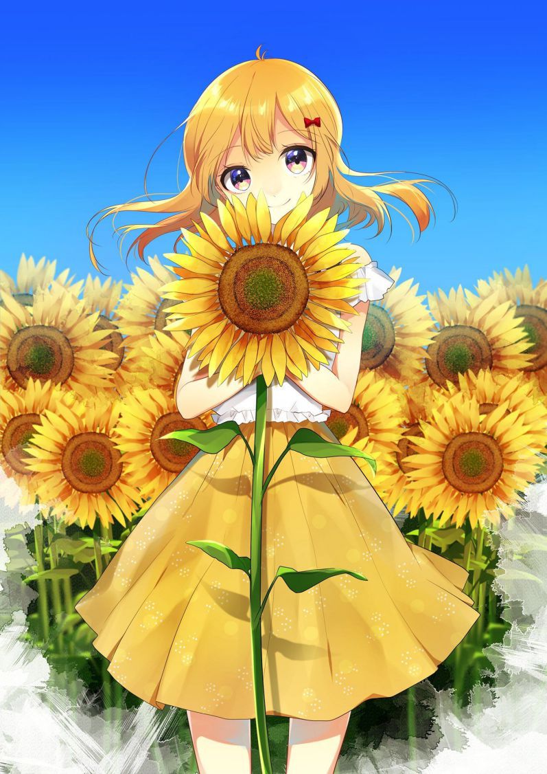 Những hình ảnh chibi nữ cute màu vàng - Hình số 6