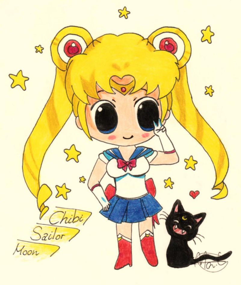 Những hình ảnh chibi nữ cute màu vàng - Hình số 7