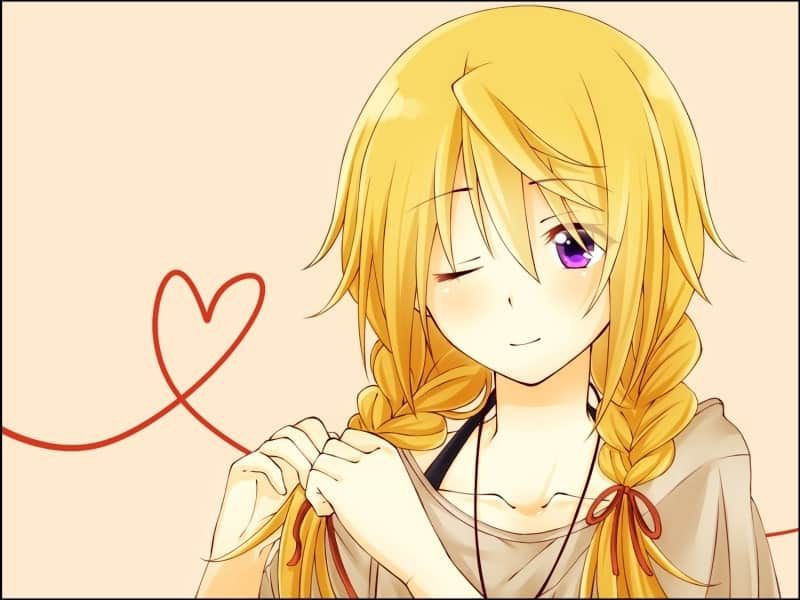 Những hình ảnh chibi nữ cute màu vàng - Hình số 10