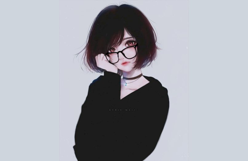 Những hình ảnh chibi nữ cute tóc ngắn - Hình số 1