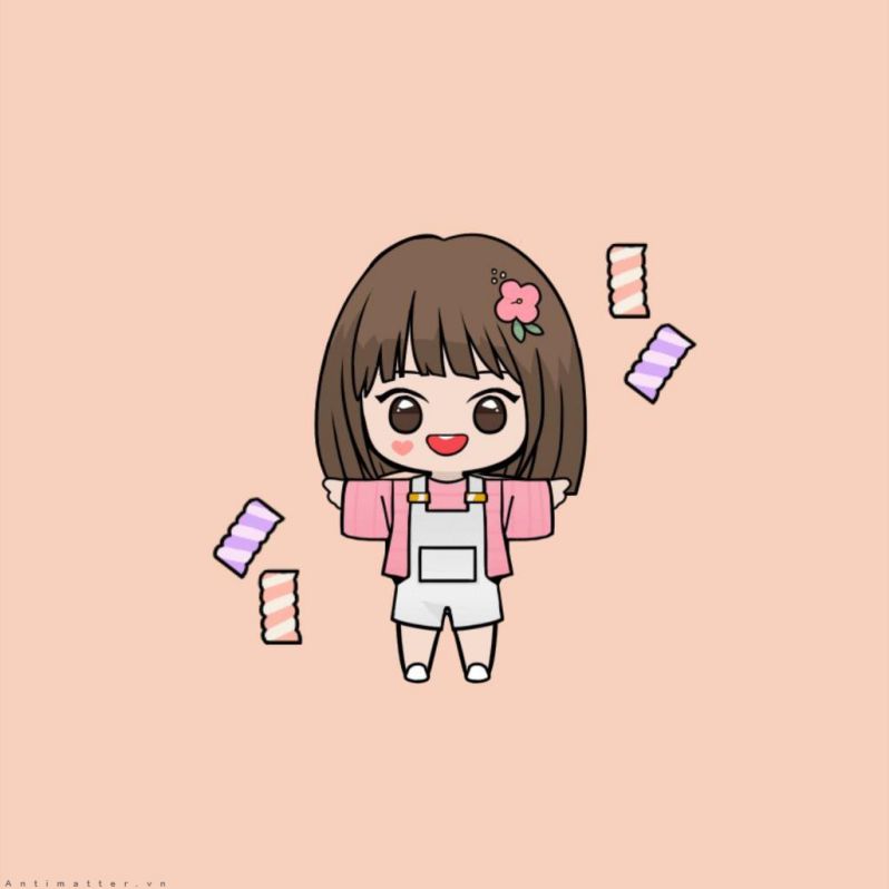 Những hình ảnh chibi nữ cute tóc ngắn - Hình số 2
