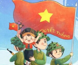 Những ảnh chibi cầm cờ việt nam 30/4 - Hình số 3