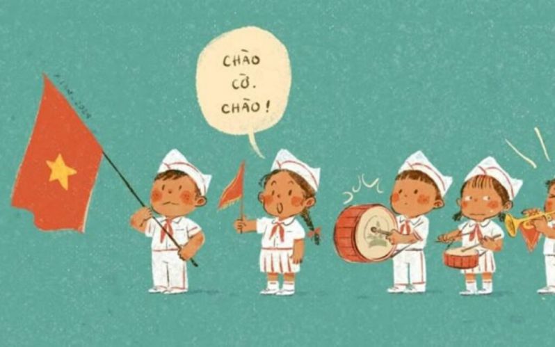 Những ảnh chibi cầm cờ việt nam 30/4 - Hình số 9