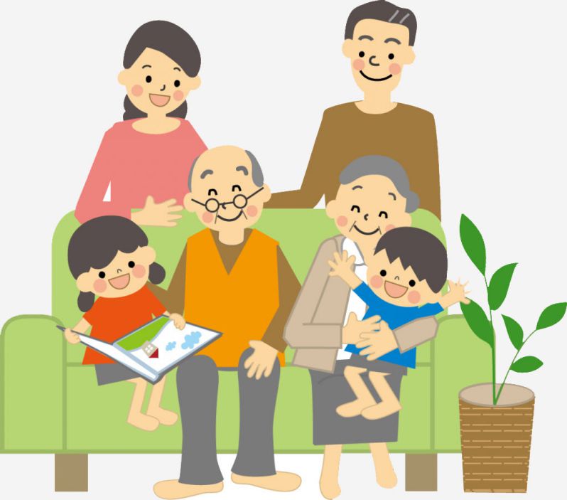 Những ảnh gia đình chibi 6 người - Hình số 6