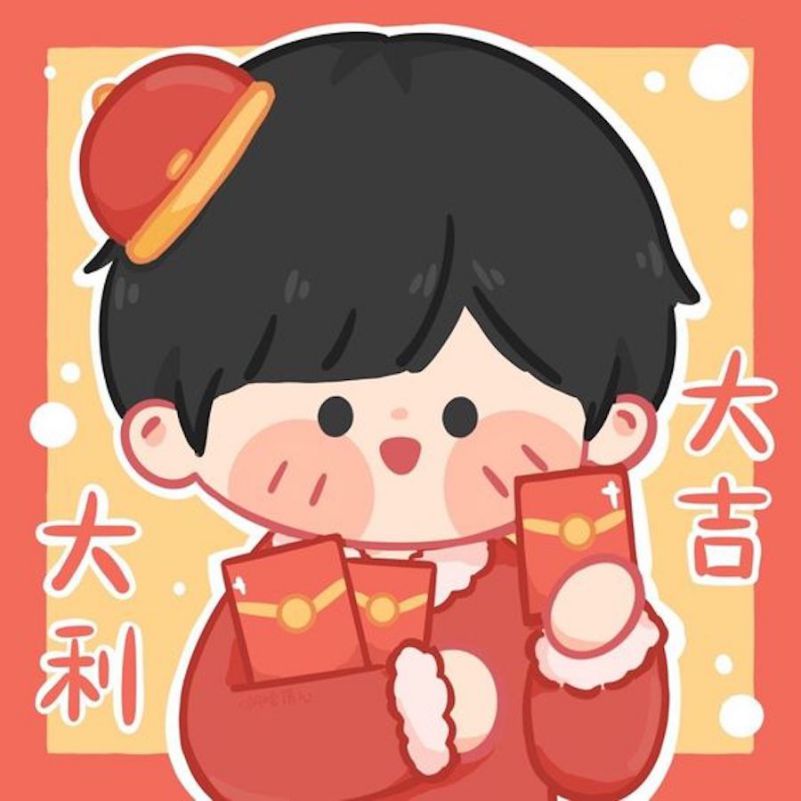Những ảnh tết chibi cho nam - Hình số 4