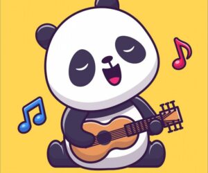 Những ảnh gấu trúc cute chibi đẹp - Hình số 1