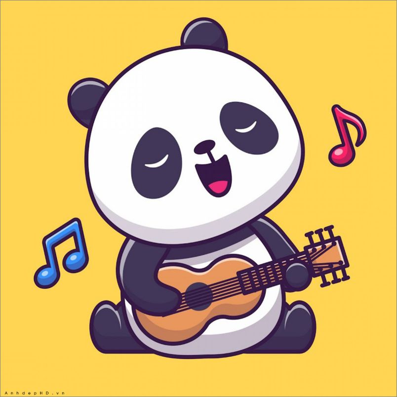 Những ảnh gấu trúc cute chibi đẹp - Hình số 1