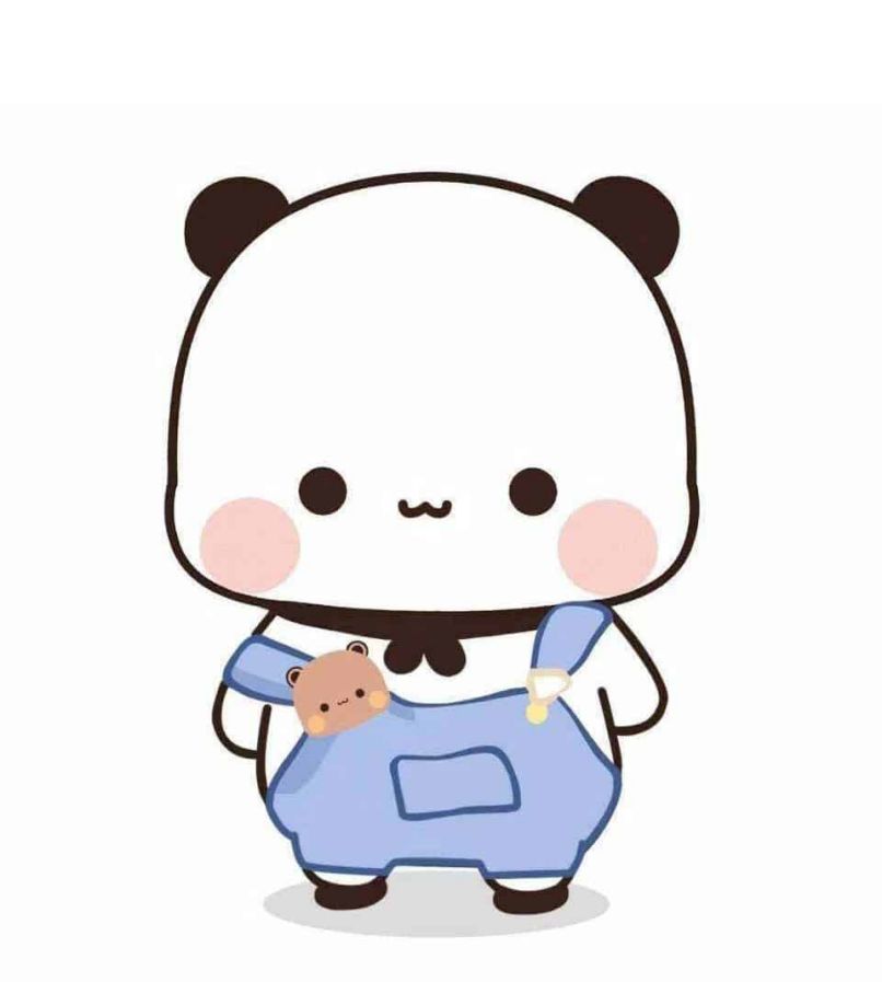 Những ảnh gấu trúc cute chibi đẹp - Hình số 2