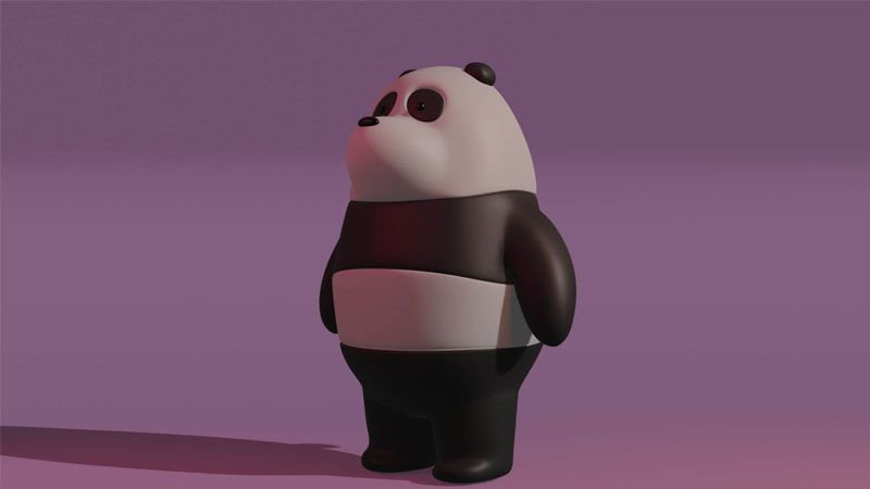 Những ảnh gấu trúc cute chibi dễ thương - Hình số 10