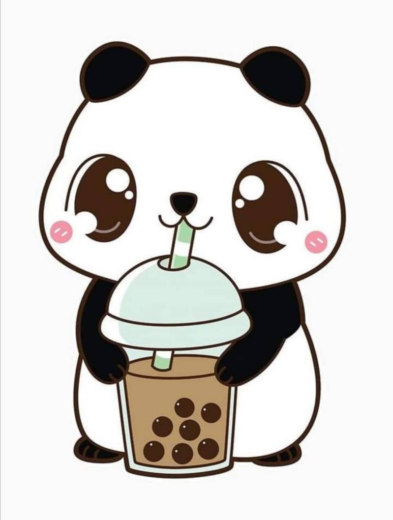 Những ảnh gấu trúc cute chibi dễ thương - Hình số 2