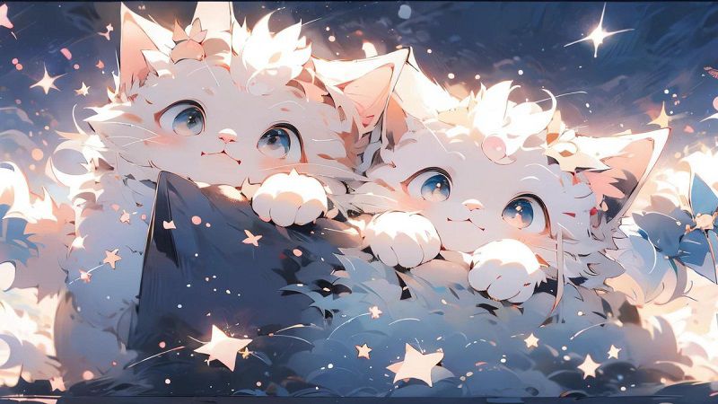 Những ảnh mèo chibi vô tri - Hình số 8