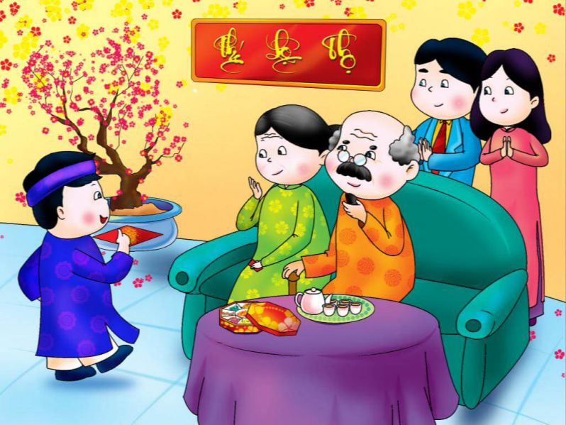 Những ảnh tết chibi gia đình - Hình số 7