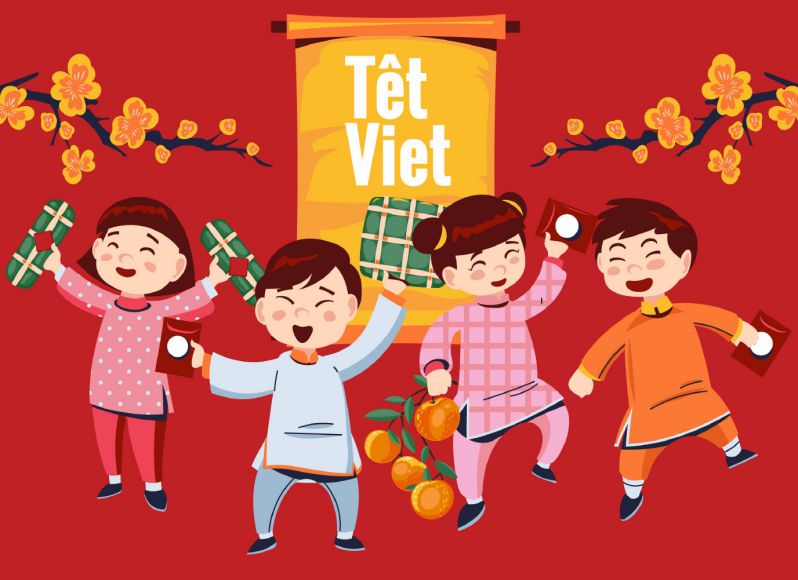 Những ảnh tết chibi gia đình - Hình số 8