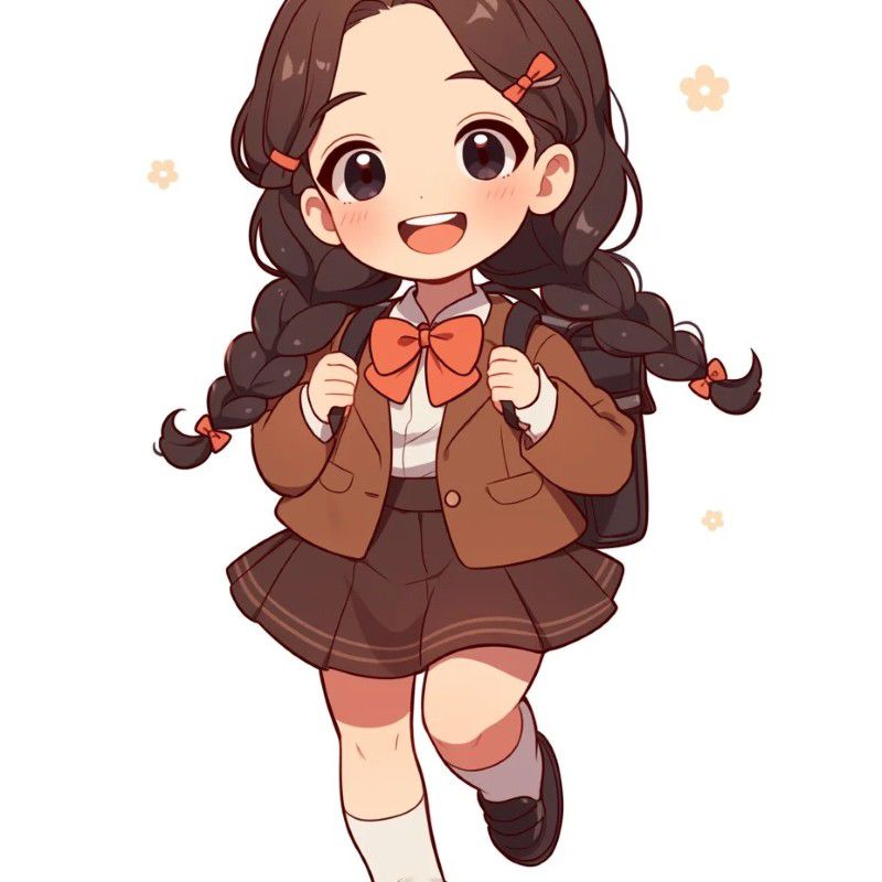 Những ảnh học sinh nữ chibi cute - Hình số 3