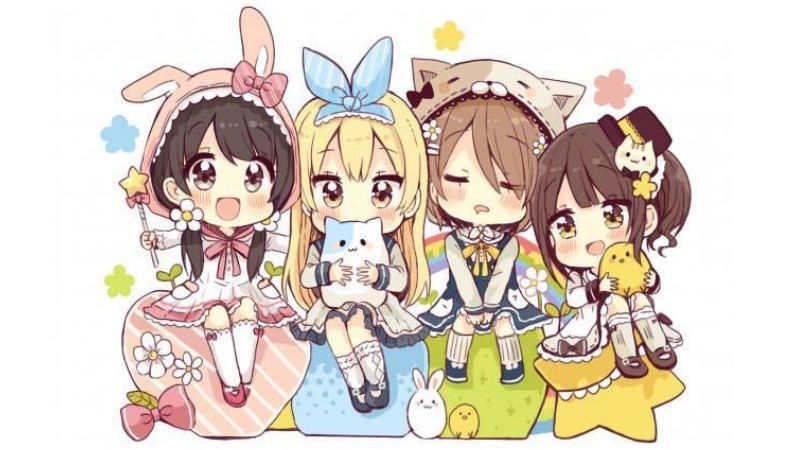 Những ảnh học sinh nữ chibi cute - Hình số 7