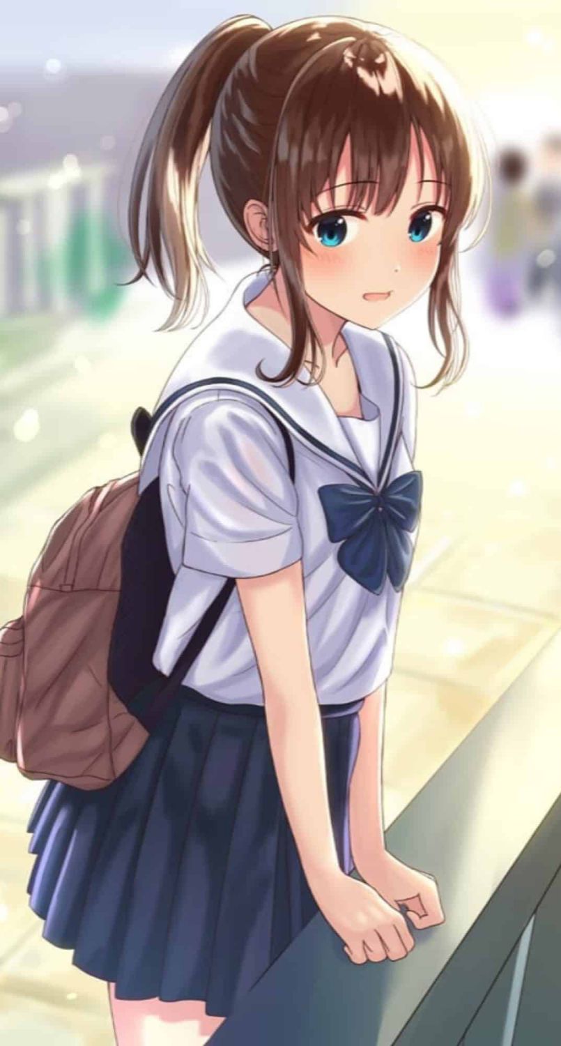 Những ảnh học sinh nữ chibi ngầu - Hình số 3