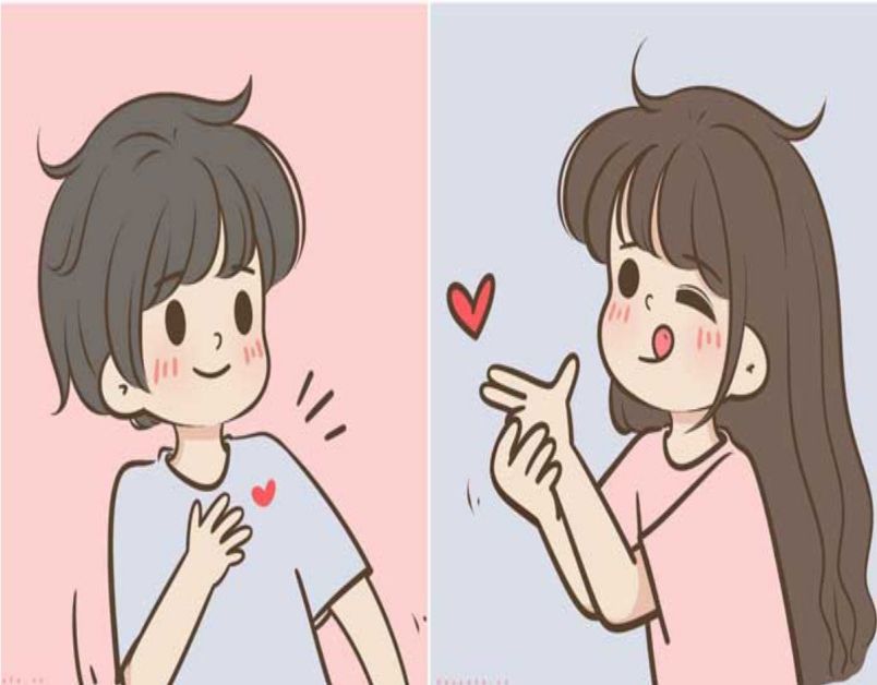 Những ảnh chibi cặp đôi đơn giãn - Hình số 2