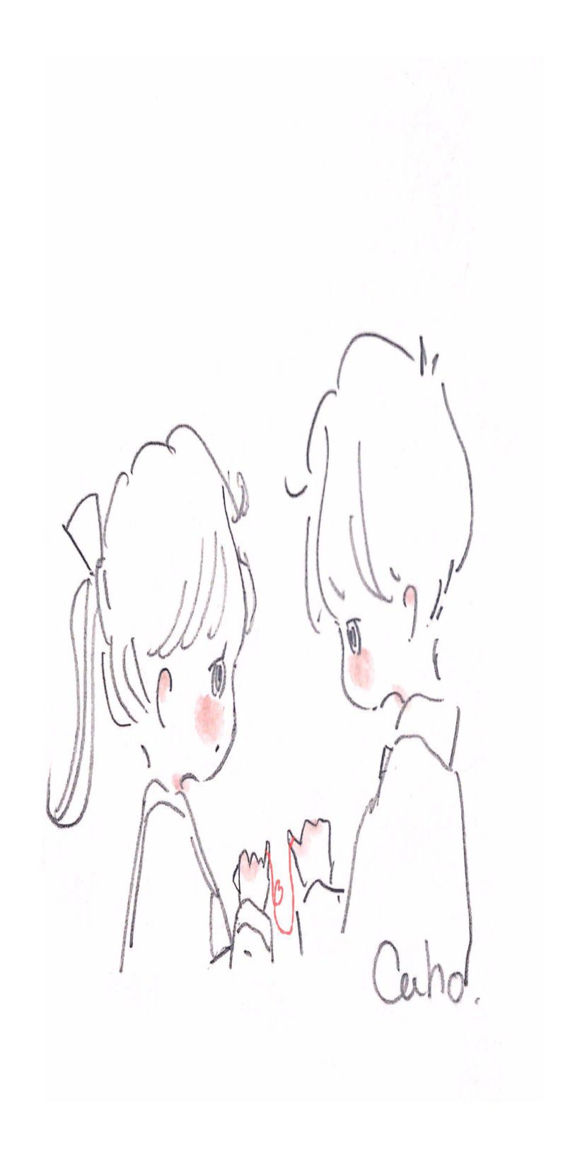 Những ảnh chibi cặp đôi đơn giãn - Hình số 5