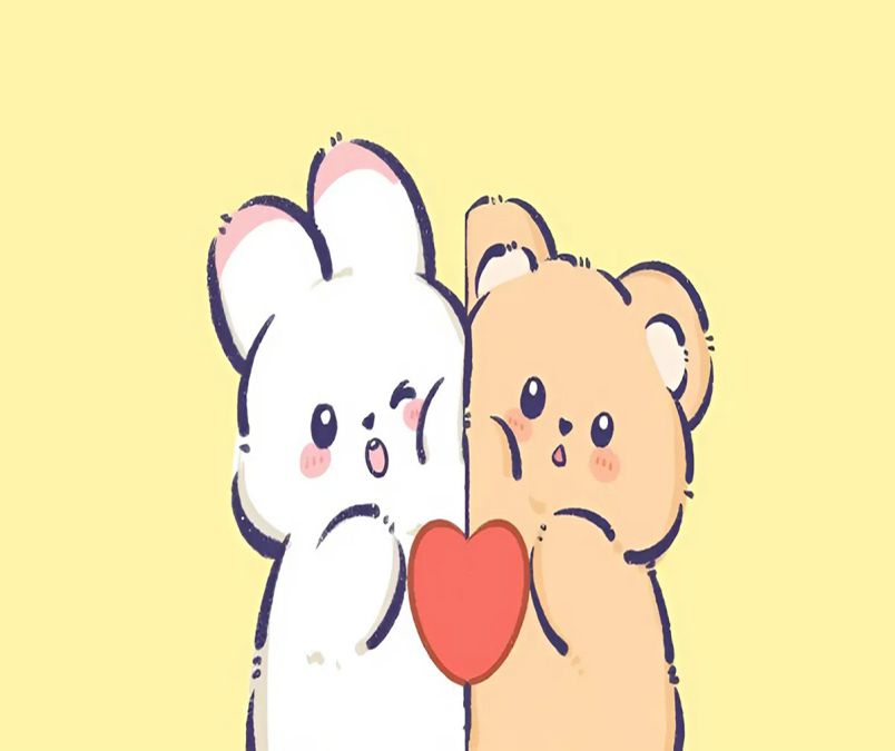 Những ảnh chibi cặp đôi đơn giãn - Hình số 6