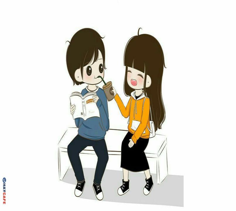 Những ảnh chibi cặp đôi đơn giãn - Hình số 8