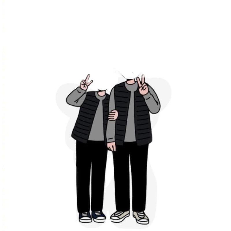 Những ảnh chibi cặp đôi không đầu - Hình số 3