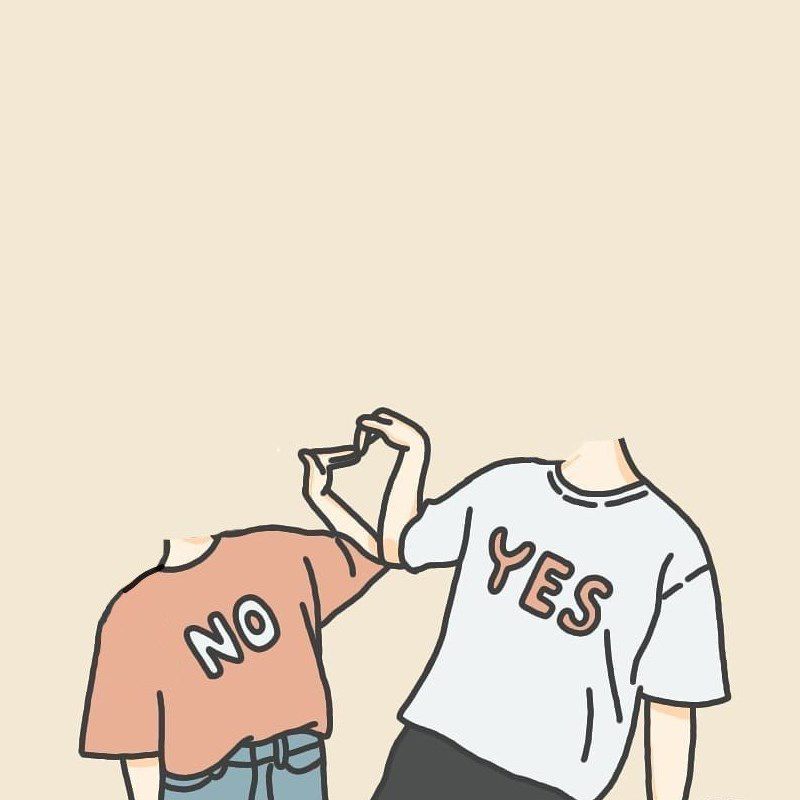 Những ảnh chibi cặp đôi không đầu - Hình số 8