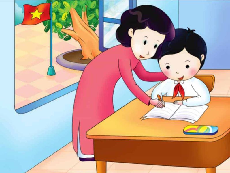 Những hình ảnh cô giáo chibi và học sinh - Hình số 4